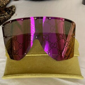 Gucci Authentic Large Shield Sunglasses